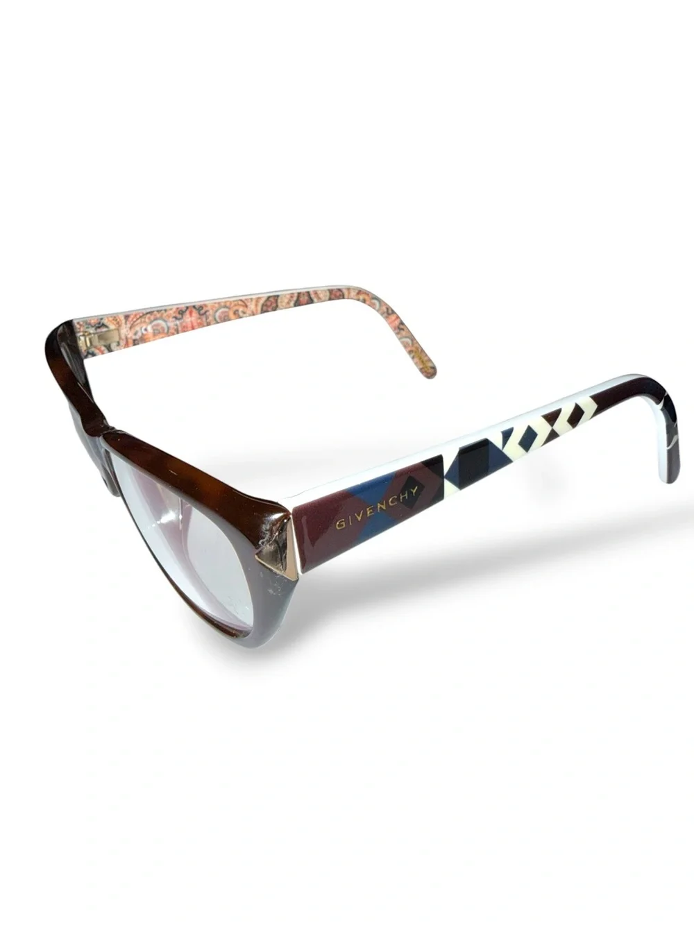 Givenchy Women's Multicolor Pattern Acetate Glasses